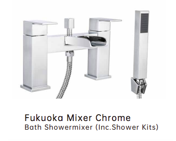 iCladd Fukuoka Mixer Chrome Bath Shower Mixer